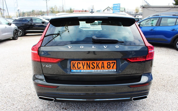 Volvo V60 cena 124900 przebieg: 69000, rok produkcji 2019 z Knurów małe 436